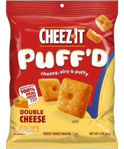 CHEEZ-IT PUFF'D DOUBLE CHEESE 6/3 OZ