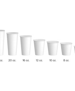 SOLO® WHITE HOT PAPER CUPS 12 OZ 1000 CT