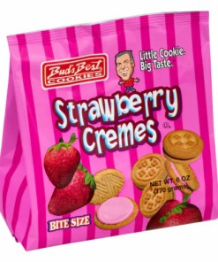 BUD BEST STRAWBERRY CREAMES COOKIES12/6 OZ