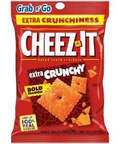 CHEEZ-IT EXTRA CRUNCHY BOLD CHEDDAR 6/3 OZ