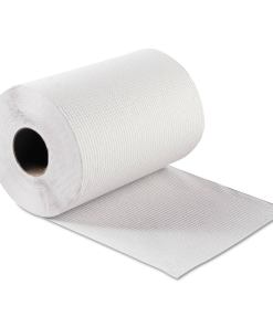 HARD ROLL WHITE TOWELS 8INX300FT 12 ROLLS