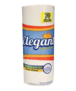 ELEGANT PAPER TOWELS TOALLAS DE PA 2 PLY 30/1/70 SHEETS