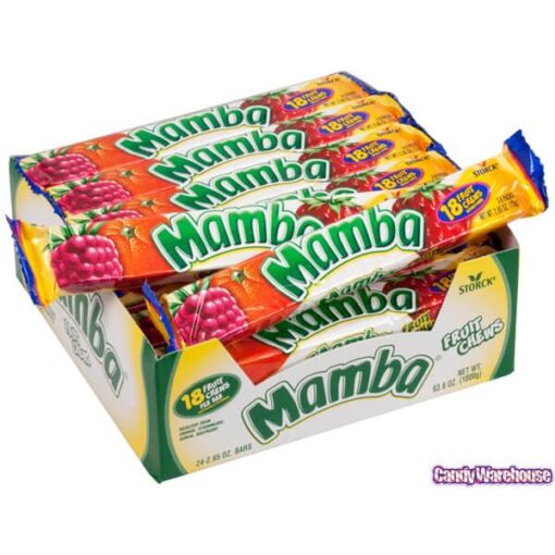 MAMBA ORIGINAL FRUIT CHEWS 24/2.8 OZ