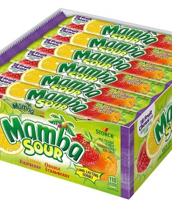 MAMBA SOUR FRUIT CHEWS 24/2.8 OZ