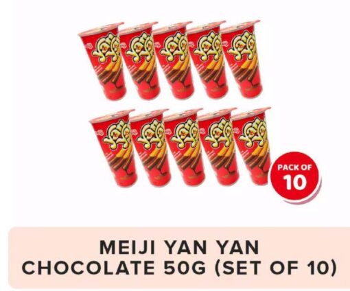 MEIJI YAN YAN CHOCOLATE CREAM CRACKER STIC WITH DIP 10/2 OZ