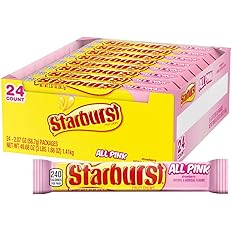 STARBURST ALL PINK, STRAWBERRY 24/2.7 OZ