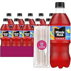 MINUTE MAID FRUIT PUNCH PLASTIC BOTTLES 24/20 OZ