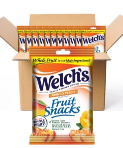 WELCH'S FRUIT SNACKS MANGO PEACH 12/5 OZ
