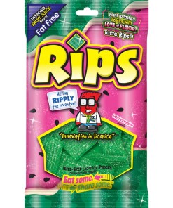 RIPS® BITE-SIZE WATERMELON PIECES PEGGABLE BAG 12/4 OZ