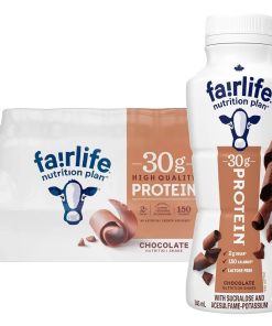 FAIRLIFE NUTRITION PLAN HIGH PROTEIN CHOCOLATE SHAKE, 30G PROTEIN, 12/11.5 OZ