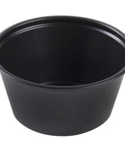 SOLO® P200BLK 2 OZ SOUFFLÉ/PORTION CUP 10/250