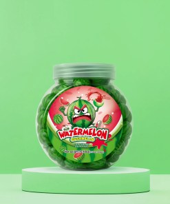 GUSHMELLO FRUITY GOOEY WATERMELON GUMMY JAR 55/0.35 OZ