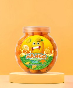 GUSHMELLO FRUITY GOOEY MANGO GUMMY JAR 55/0.35 OZ