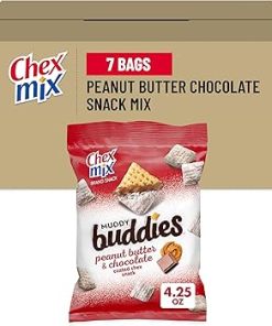 CHEX MIX MUDDY BUDDIES PEANUT BUTTER CHOCOLATE SNACK MIX 7/4.5 OZ