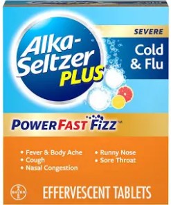ALKA SELTZER PLUS COLD & FLU 6/4 TABS