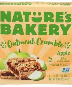 NATURE’S BAKERY OATMEAL CRUMBLE APPLE BAR 12/1.41 OZ
