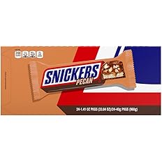 SNICKERS PECAN MILK CHOCOLATE CANDY BAR 24/1.41 OZ