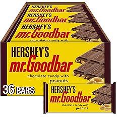 HERSHEY'S MR. GOODBAR CHOCOLATE CANDY WITH PEANUTS 36/1.75 OZ