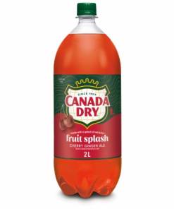CANADA DRY CRANBERRY GINGER ALE SODA 8/2 L