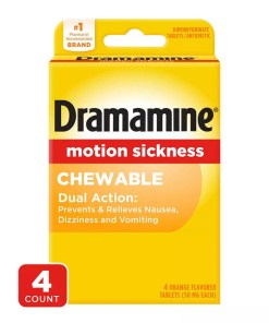 DRAMAMINE BLISTER 6/2 DOSE 4'S