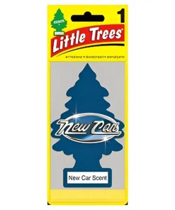 LITTLE TREES CAR AIR FRESHENER – NEW CAR SCENT – 1/24 CT
